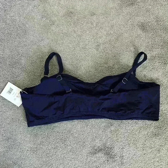 Andie Swim Bikini The Rio Top Navy Blue Size XXL - Picture 4 of 4